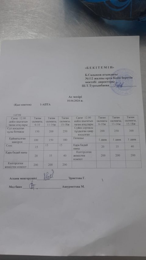 ЫСТЫҚ ТАМАҚ АЙДАРЫ